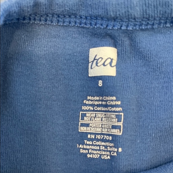 Kids' Tea Collection Patterned Pajama Sets - Picture 4 of 4